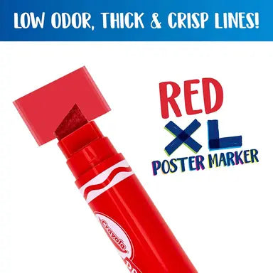 Crayola - Project XL Poster Marker Red
