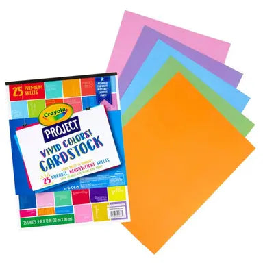 Crayola - Project Vivid Colors Cardstock