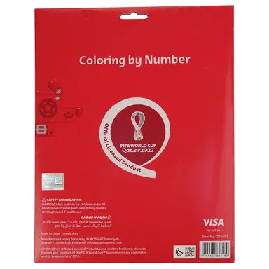 Fifa - World Cup Qatar 2022 Football Colouring by Number