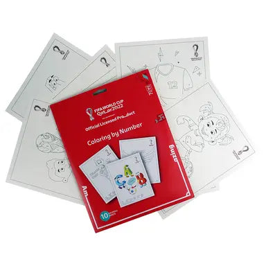 Fifa - World Cup Qatar 2022 Football Colouring by Number