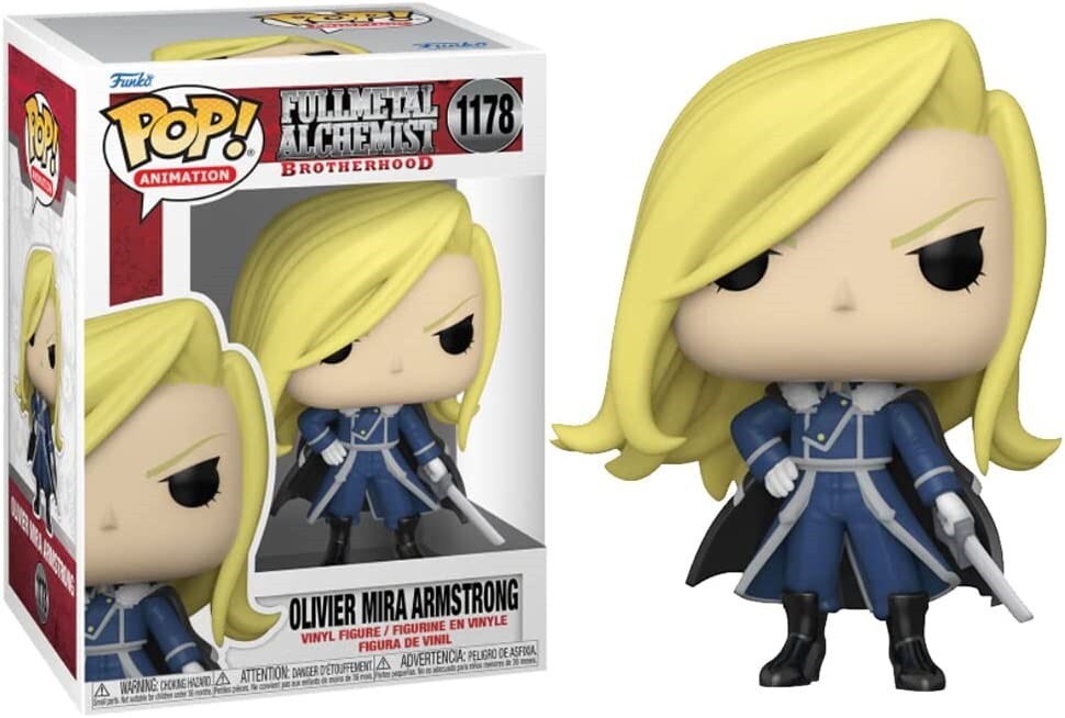 Pop! Animation: Fullmetal Alchemist: Brotherhood- Olivier Armstr W/ Sword