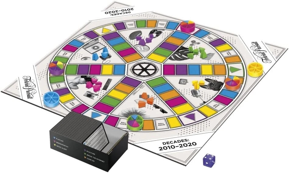 Hasbro Gaming Trivial Pursuit Decades: 2010–2020