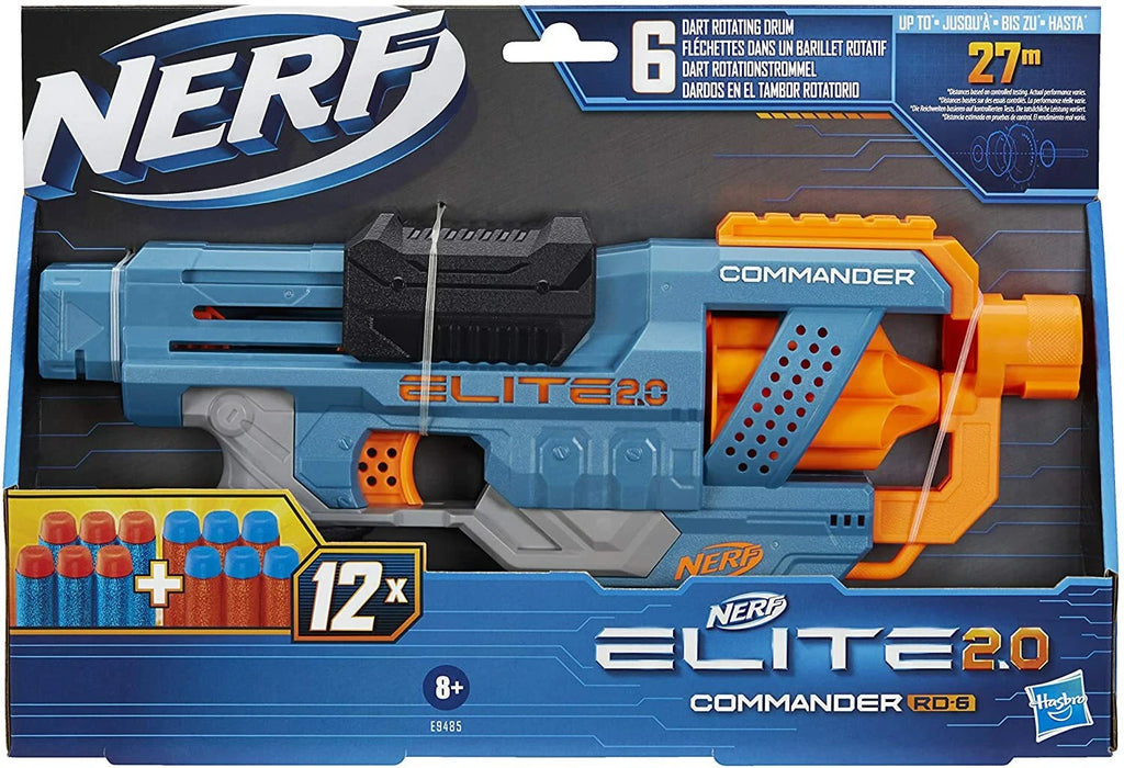 Hasbro NERF Elite 2.0 Commander RD-6 Blaster
