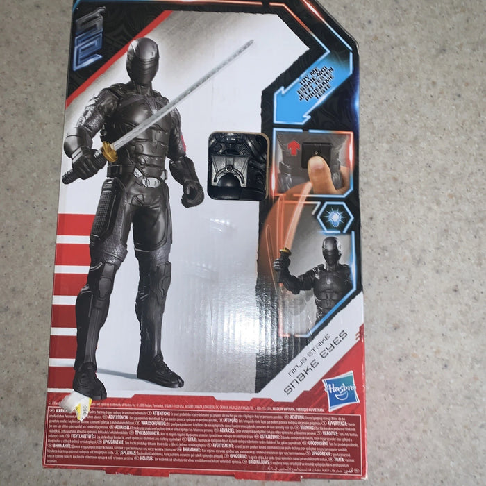 Hasbro G.I. Joe Ninja Strike Snake Eyes 12-Inch Action Figure