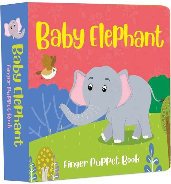 Baby Elephant - Finger Puppet Book