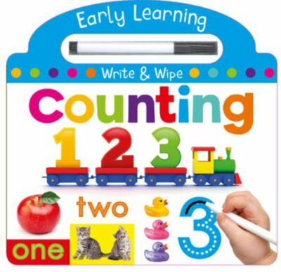 Early Learning Counting 123 Write & Wipe Book