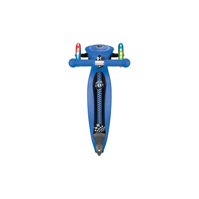 Globber - Primo Foldable Fantasy Lights - Navy Blue/Racing