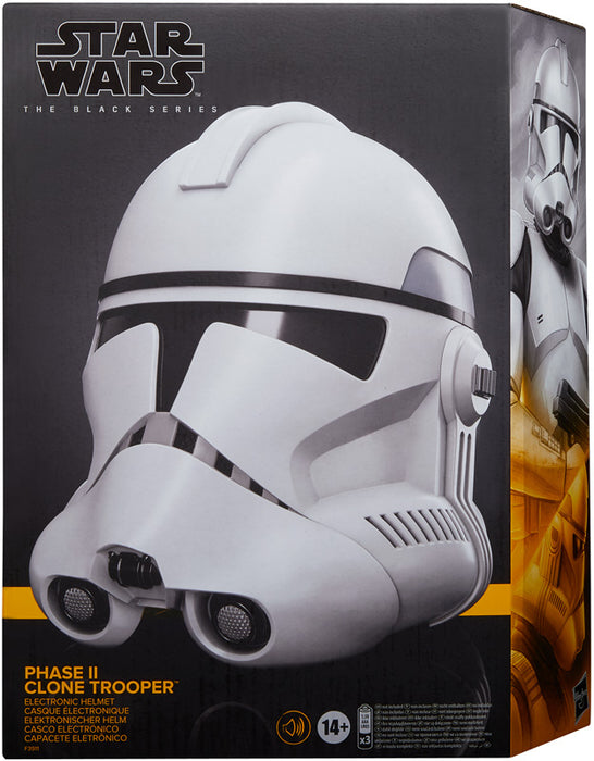 Hasbro Starwars Bl Electronic Helmet - Clone Trooper