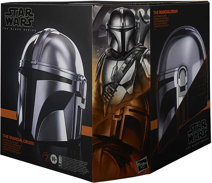 Hasbro Starwars Black Mandalorian Electronic Helmet