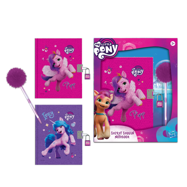 My Little Pony: The Movie Secret Sequin Notebook