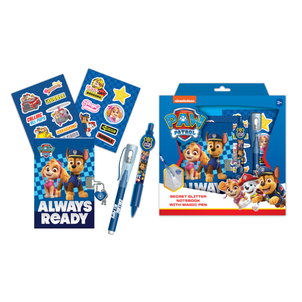 Paw Patrol - Secret Notebook with Magic Pen