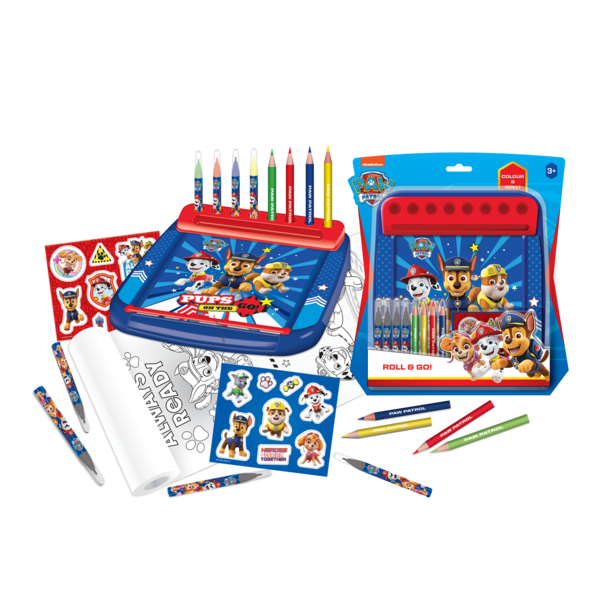 Paw Patrol - Roll and Go Coloring