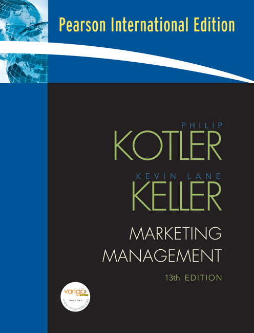 Marketing Management: International Edition, 13th Edition