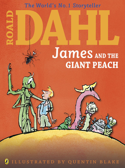 James and the Giant Peach By Roald Dahl (Illustrated Edition)