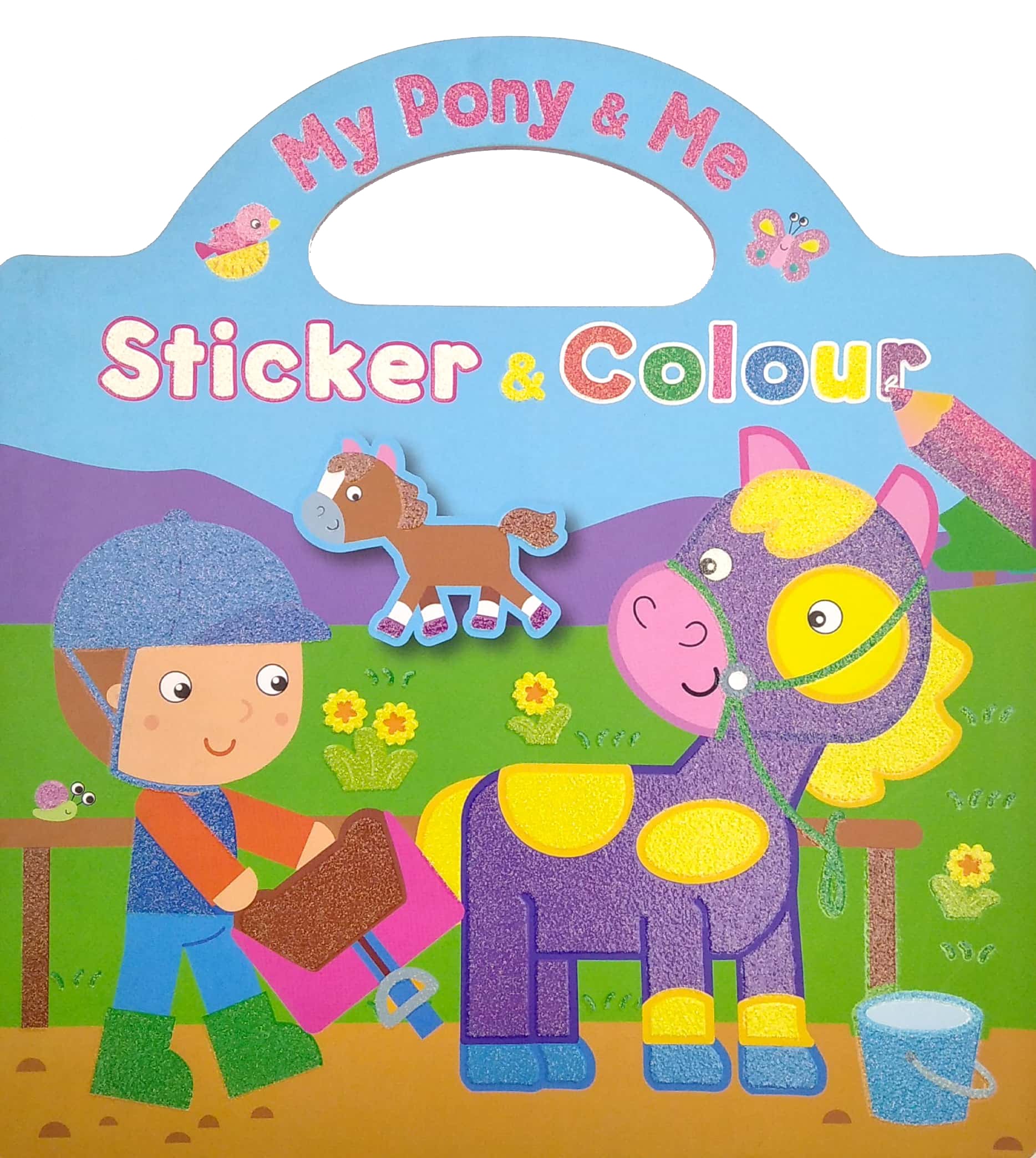 My Pony & Me: sticker & color Book 3