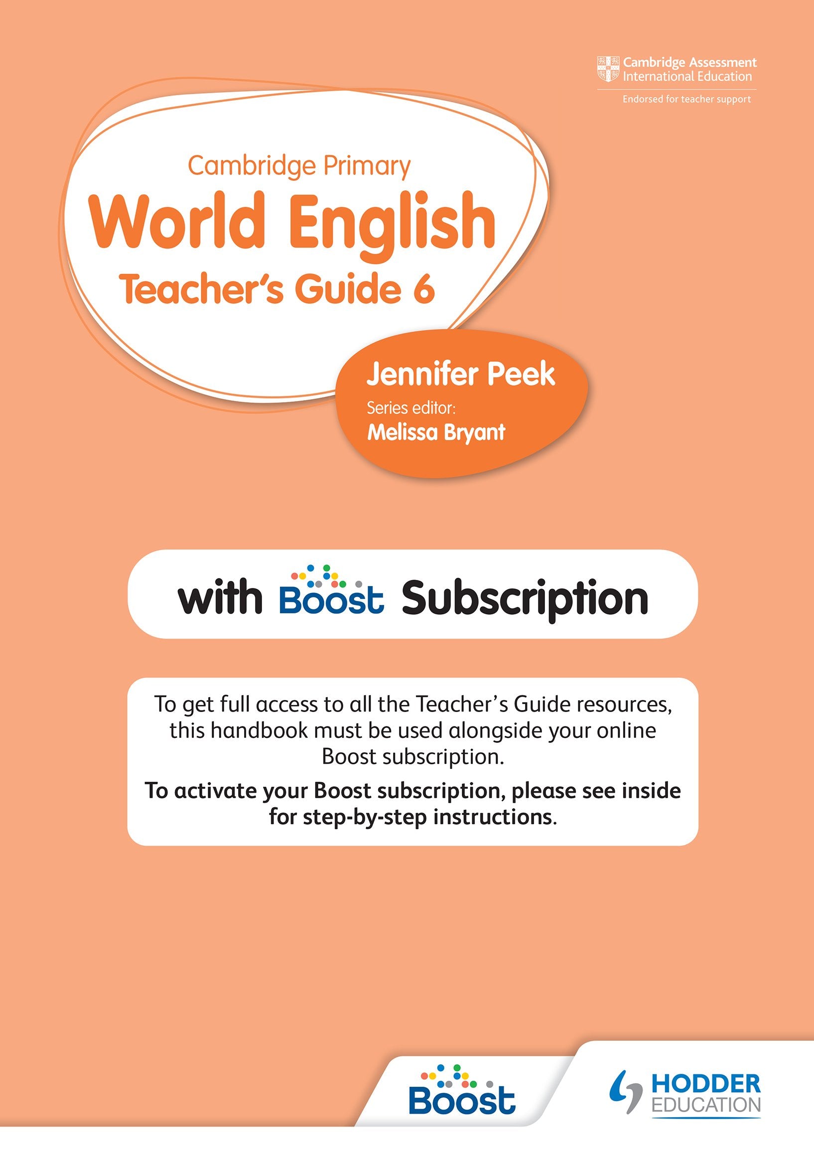 Cambridge Primary English Teacher's Guide Stage 6 with Boost Subscription