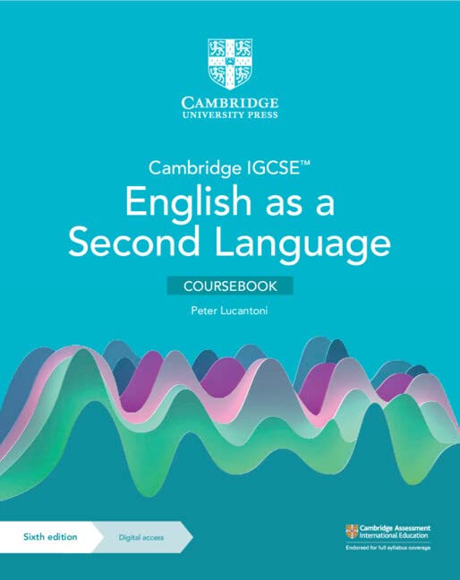 كتاب دورة اللغة الإنجليزية كلغة ثانية Cambridge IGCSE™ مع إمكانية الوصول الرقمي (لمدة عامين)