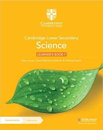 Cambridge Lower Secondary Science Learner's Book 7 with Digital Access 2nd Edition