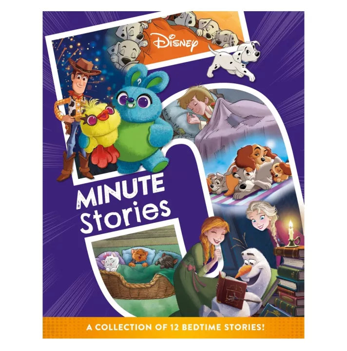 Disney: % minute Stories (A collection of 12 Bedtime stories!)