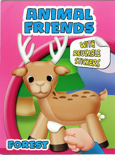 Animal Friends Sticker Book Set -Forest-