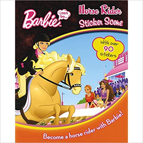 Barbie: I Can Be Horse Rider Sticker Scene