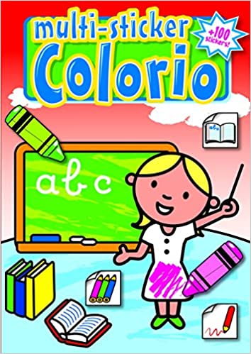 Sticker Colorio School