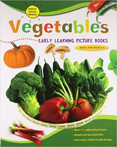 Vegetables Early Learning Picture Books