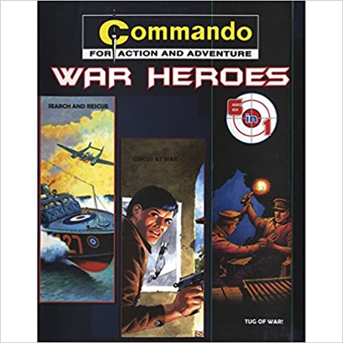 COMMANDO-FOR ACTION AND ADVENTURE-WAR HEROES-6 IN 1