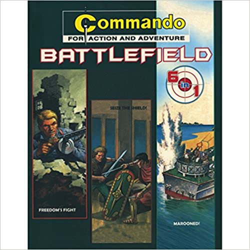 COMMANDO-FOR ACTION AND ADVENTURE-BETTLEFIELD-6 IN 1
