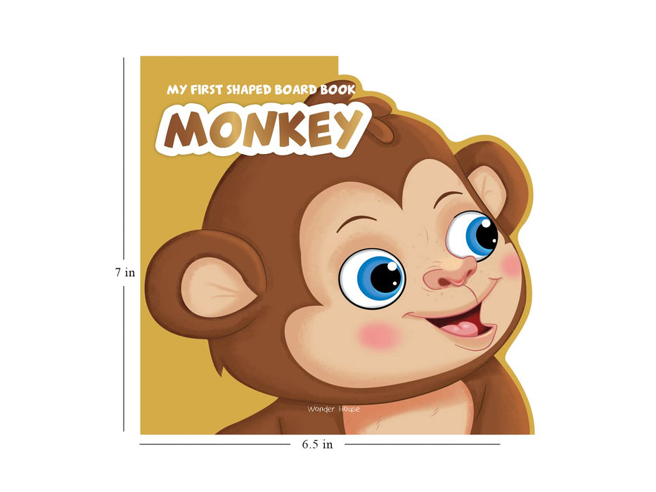 My First Shaped Board book - Monkey