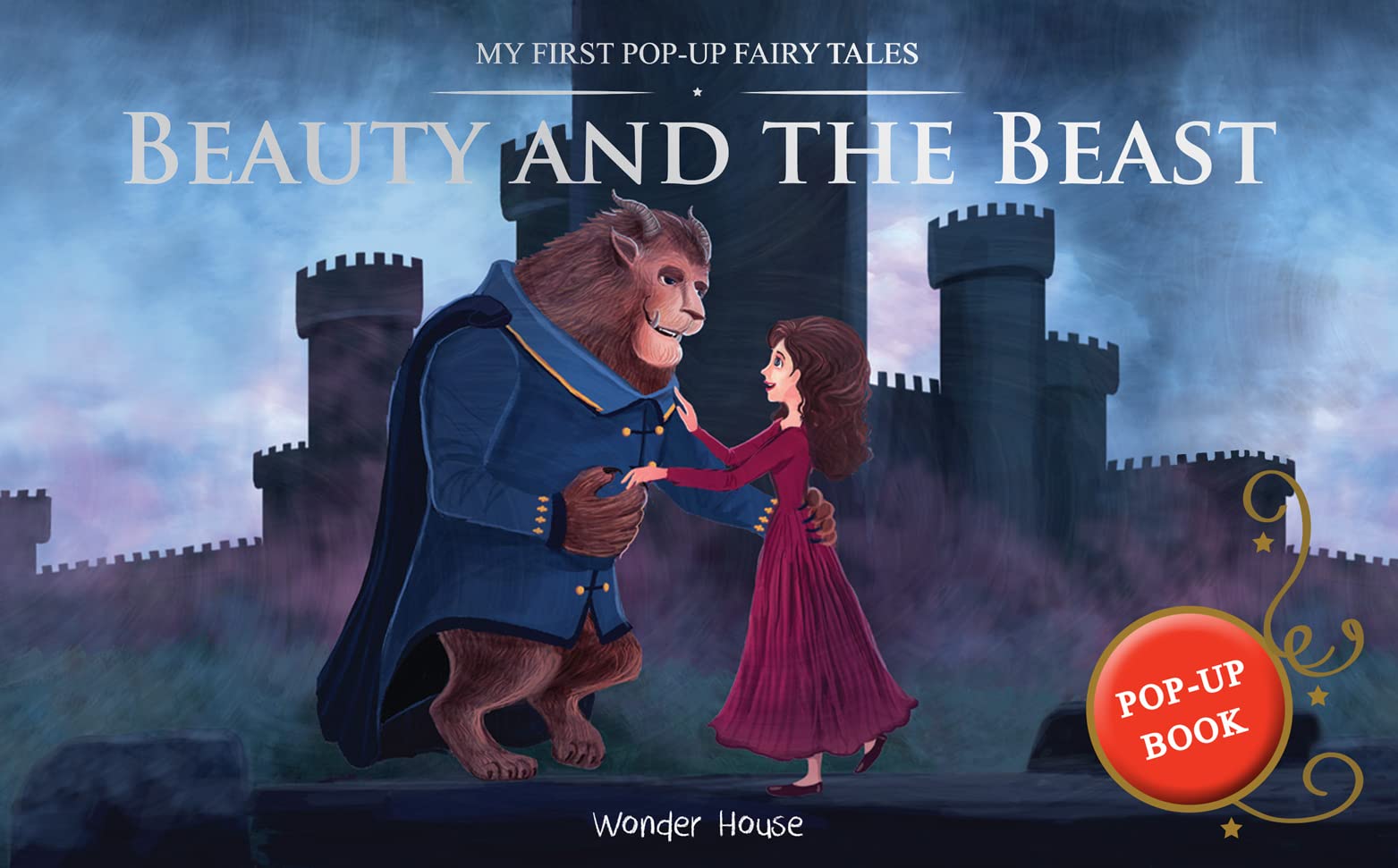 My First Pop-Up Fairy Tales - Beauty And The Beast – Book Mart W.L.L