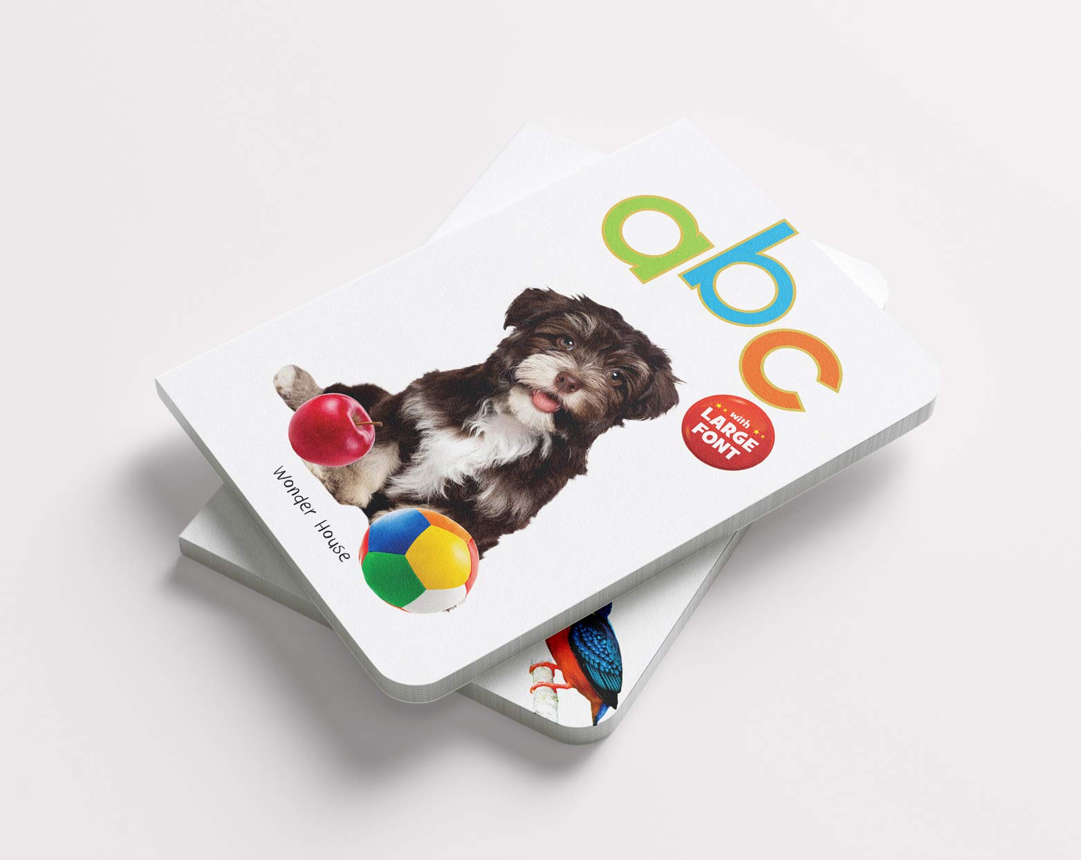 ABC - Early Learning Board Book With Large Font – Book Mart W.L.L