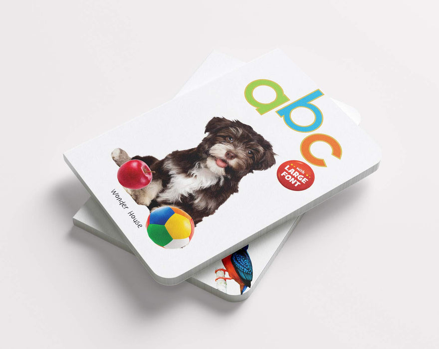 ABC - Early Learning Board Book With Large Font