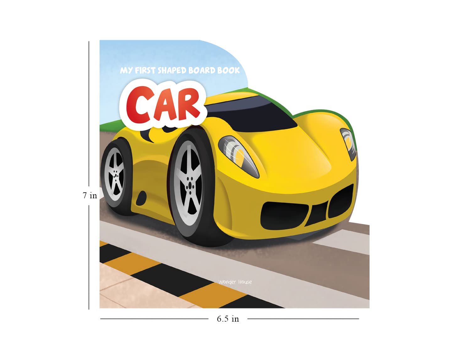 Copy of Copy of My First Shaped Board book - Car