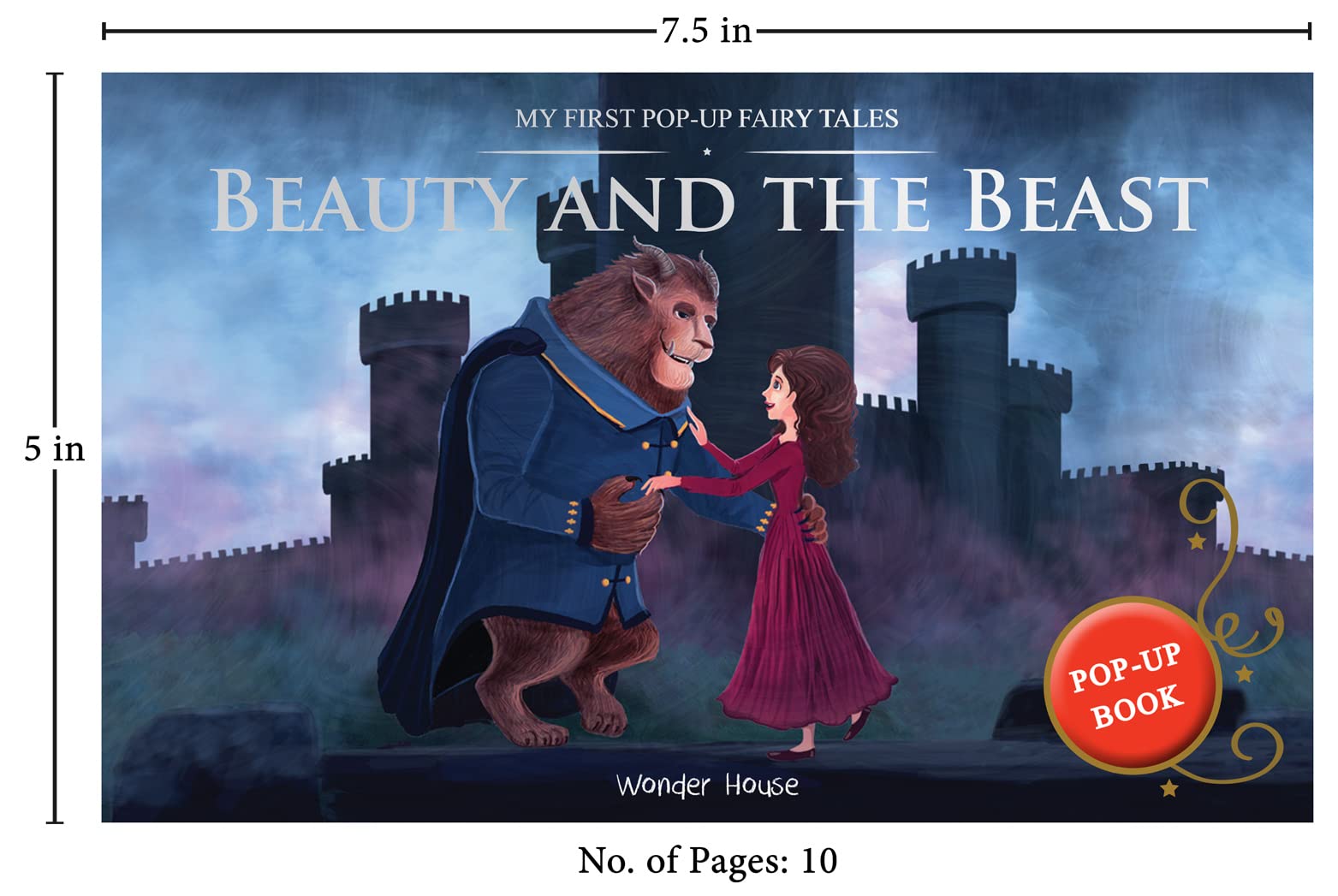 My First Pop-Up Fairy Tales - Beauty And The Beast