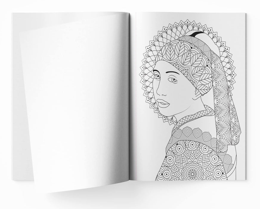 Fashion Mandala Coloring book for Adults