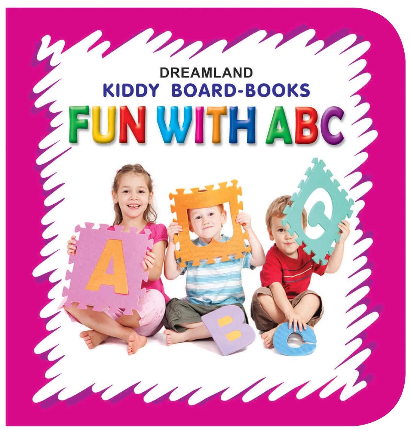 Fun With ABC Board Book for Children Age 0 -2 Years
