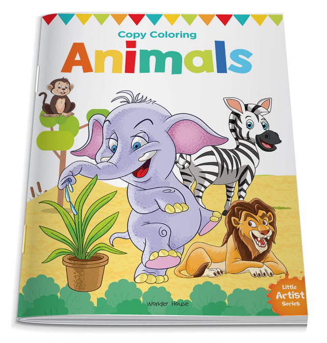 Little Artist Series Animals: Copy Colour Books