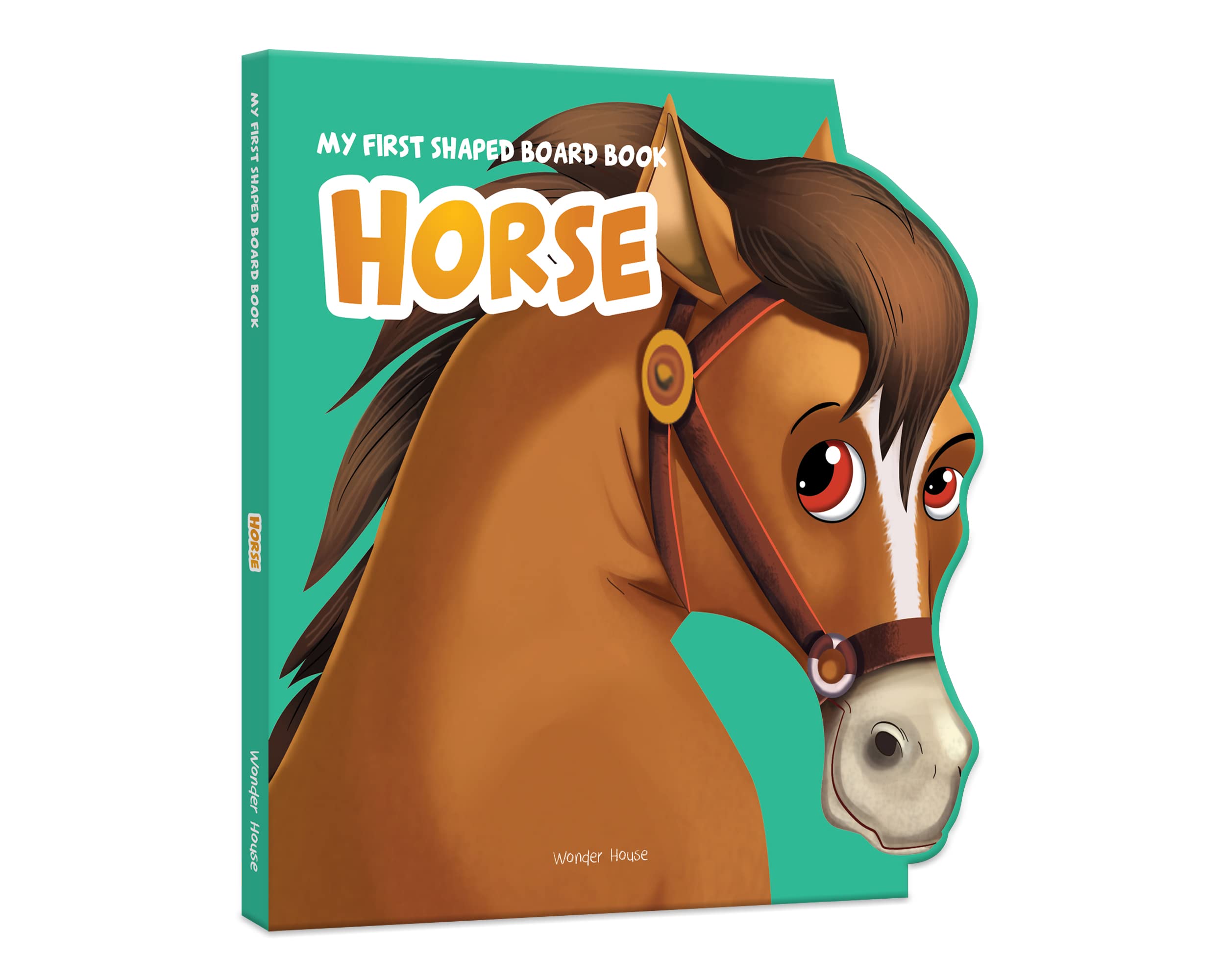 My First Shaped Board Book - Horse