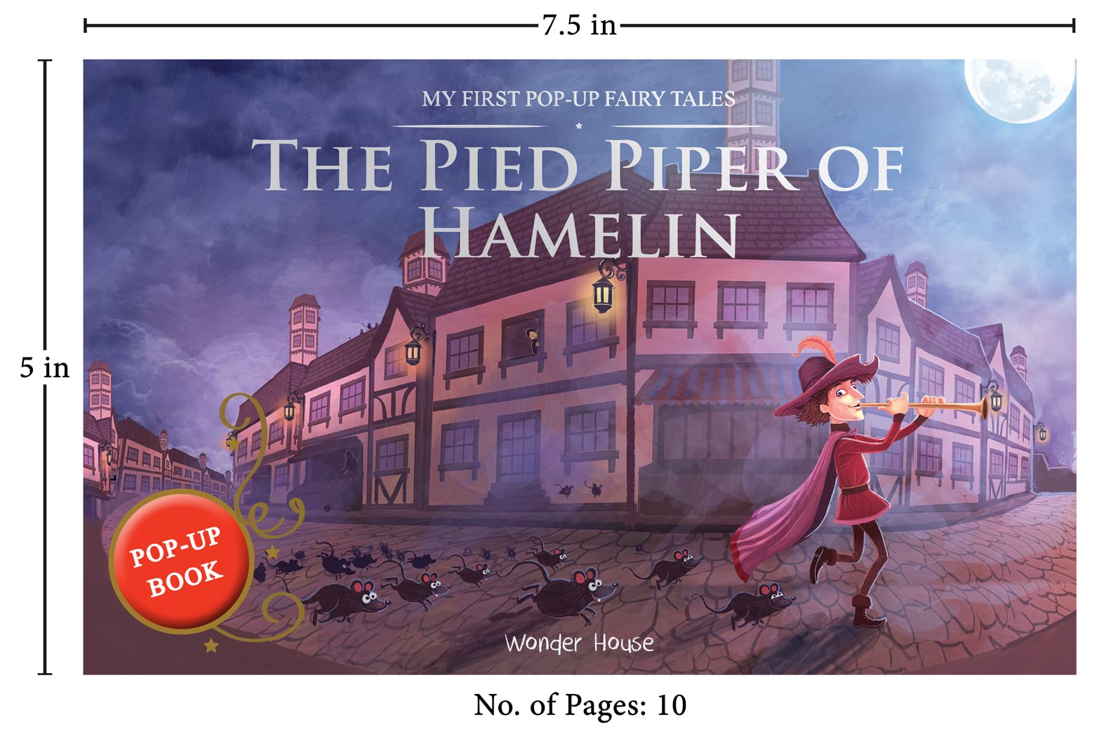 My First Pop-Up Fairy Tales - Pied Piper of Hamelin