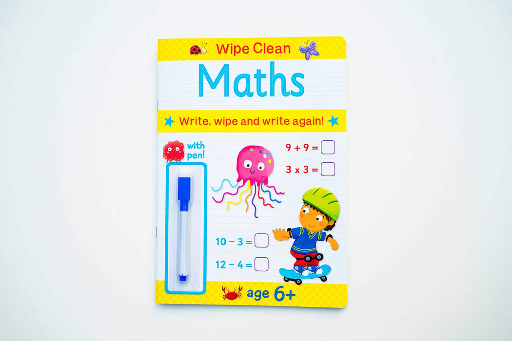 Wipe Clean With Pen 6+ - Maths