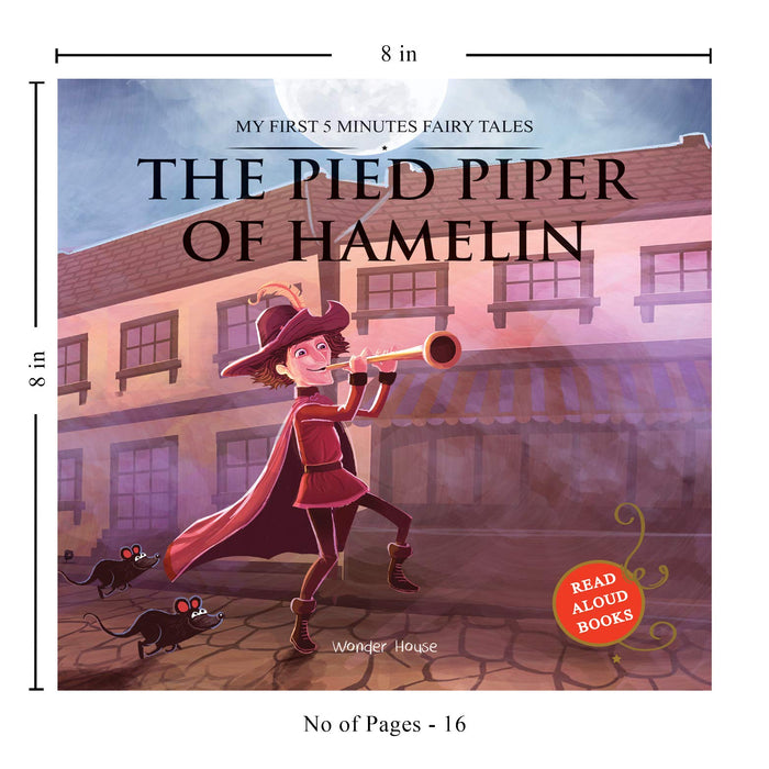 أول 5 دقائق من حكاياتي الخيالية Pied Piper of Hamelin (كتب للقراءة بصوت عالٍ)