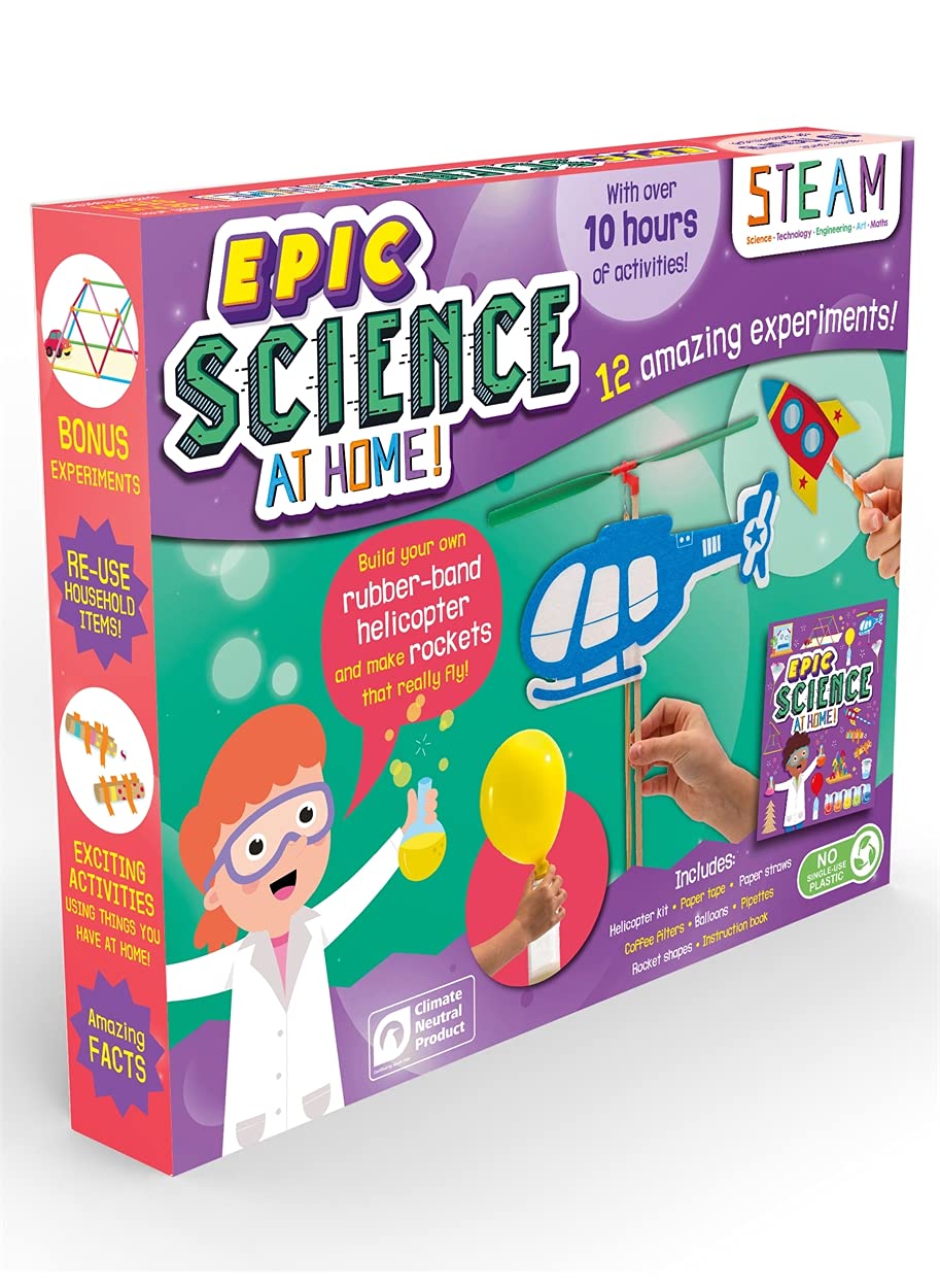 Epic Science at Home (Children’s Arts and Crafts Activity Kit)