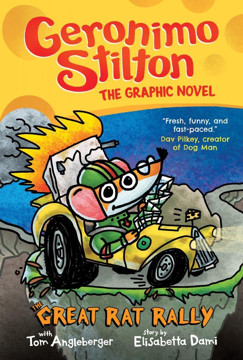 Geronimo Stilton Graphic Novel #3: The Great Rat Rally (Hardcover)