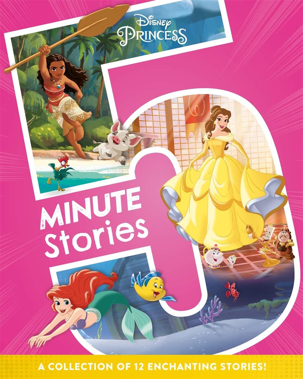 Disney Princess 5 Minute Stories - Hardcover