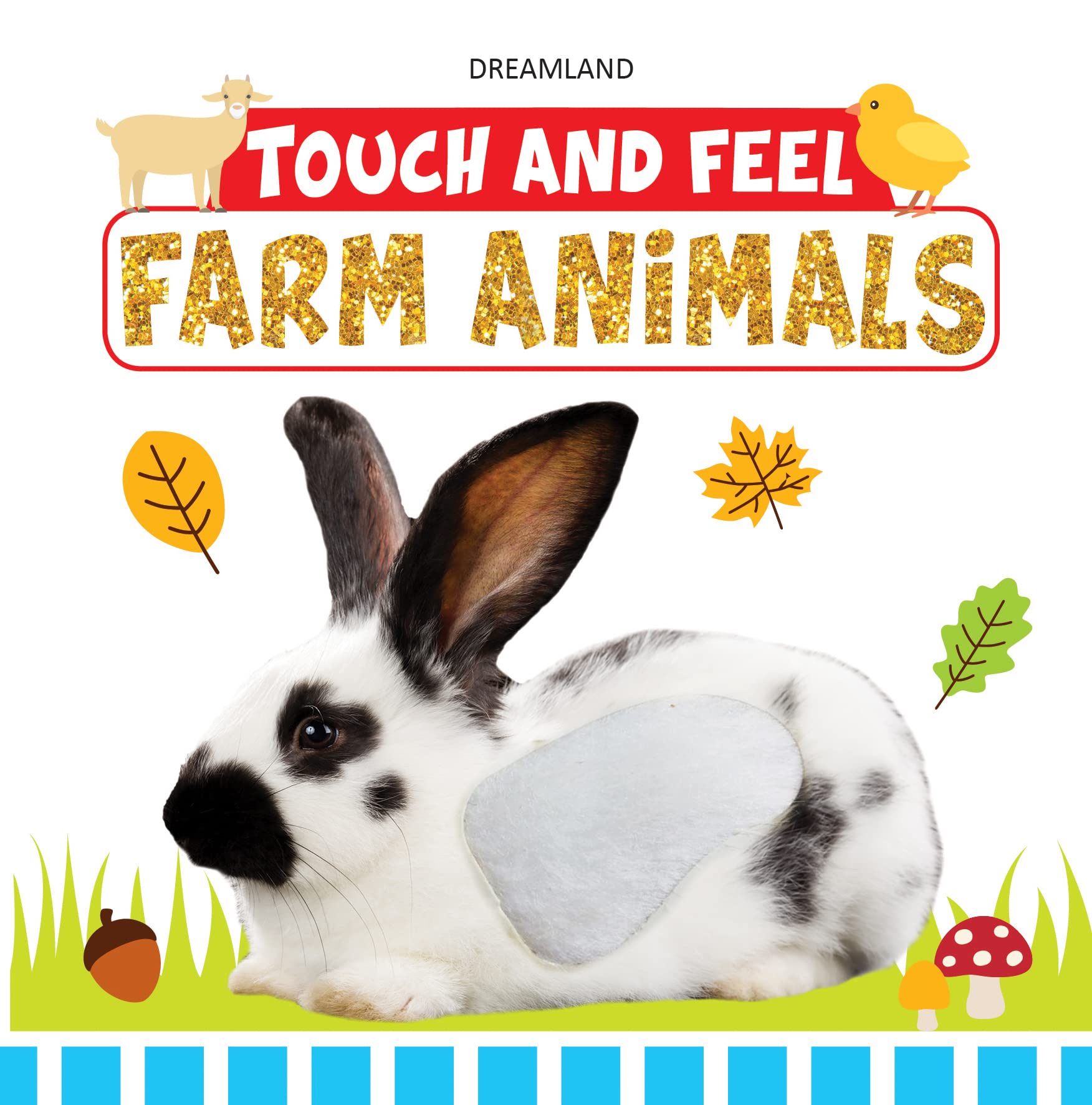 Farm Animals Touch and Feel Book (Age 1 - 4 Years)