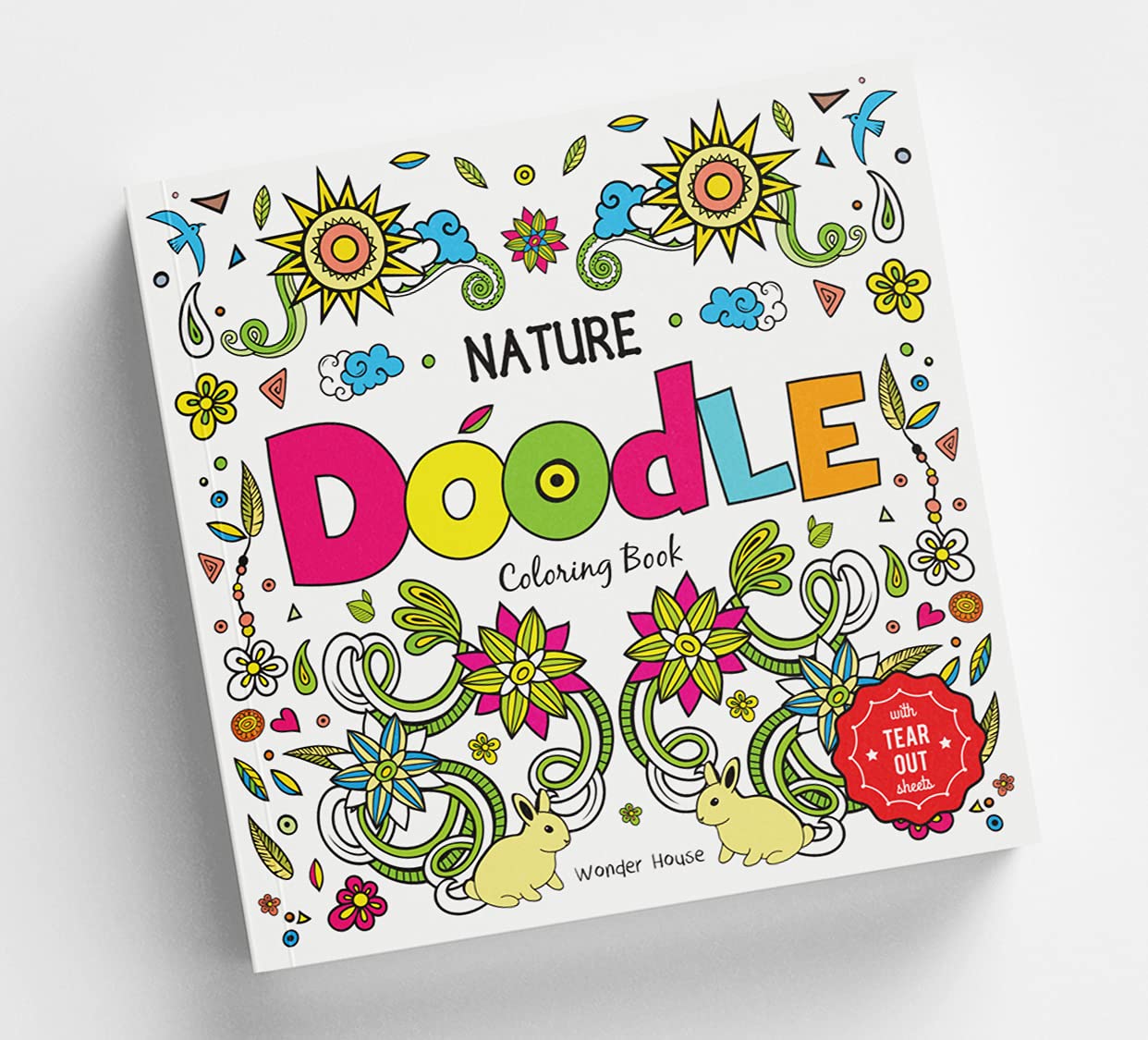 Nature Doodle : Tear Out Sheets Coloring Book