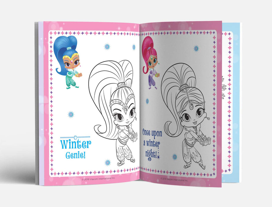 Genie Joy: Coloring Book for Kids (Shimmer & Shine)