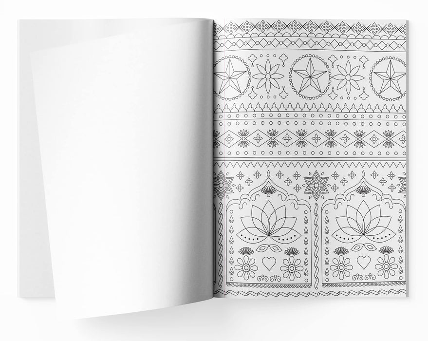 Pattern Coloring Book For Adults