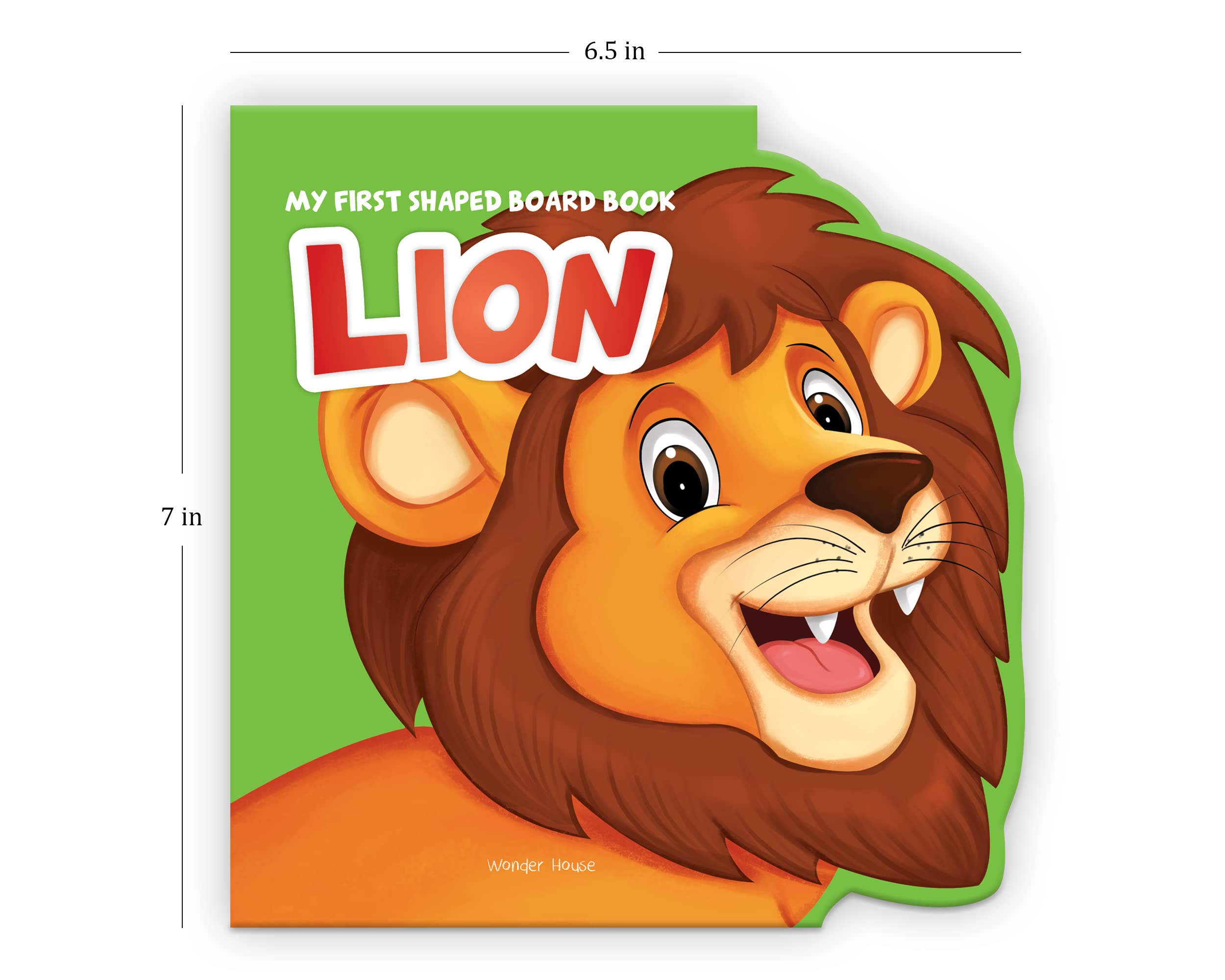 My First Shaped Board Book - Lion